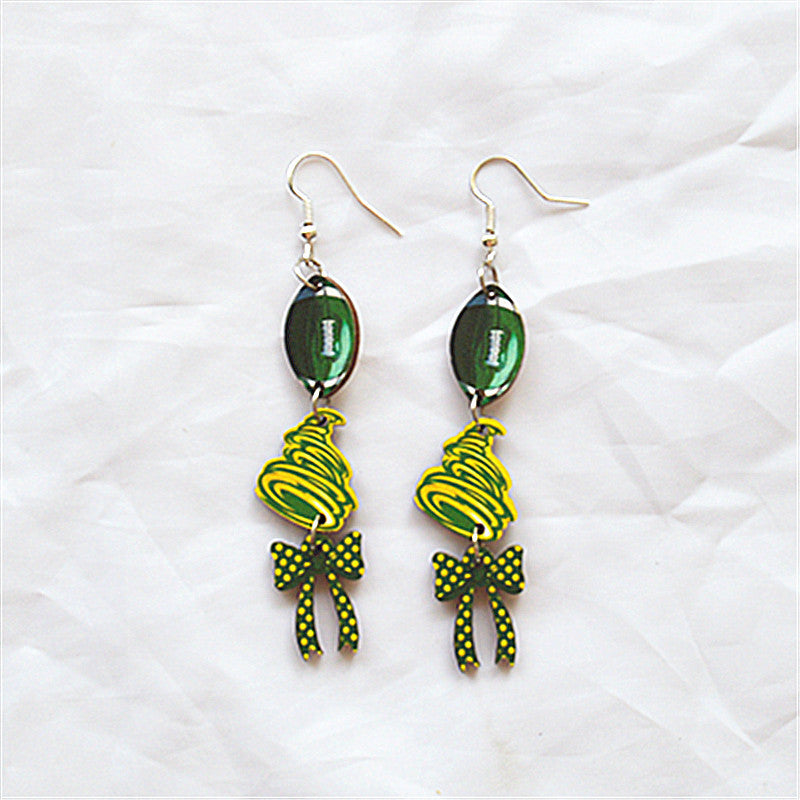 Wholesale sports series earrings