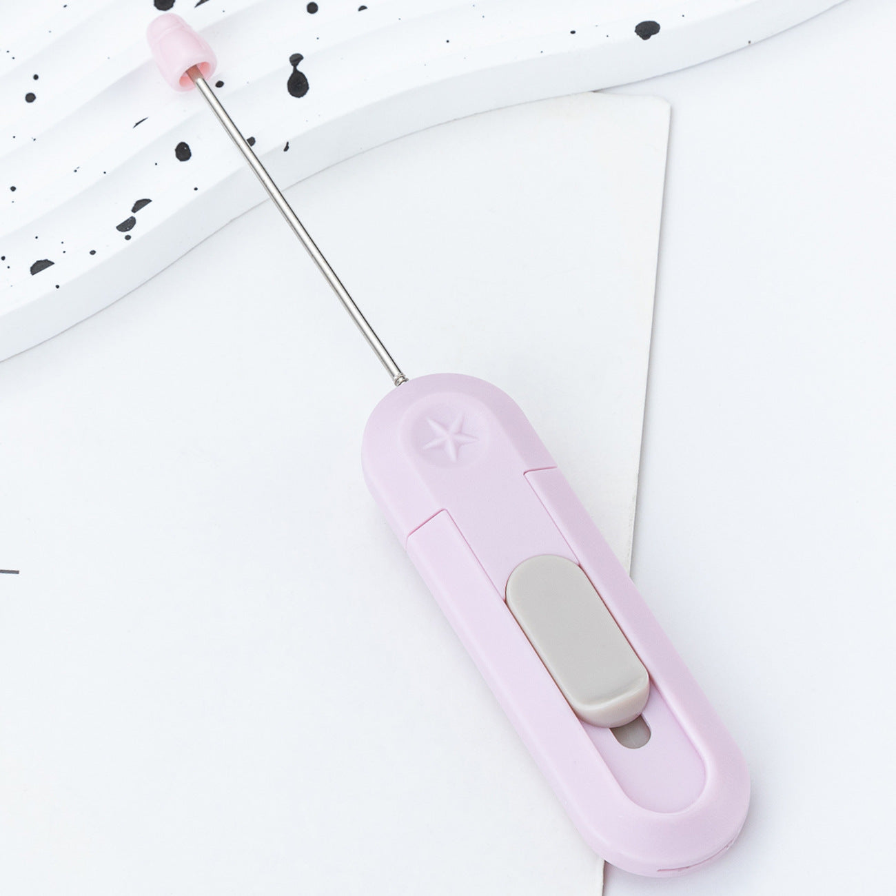 Wholesale DIY Beadable Mini Art Knife Portable Small Express Unboxing Knife Cute Design Open Envelope Office Paper Cutting Art Knife