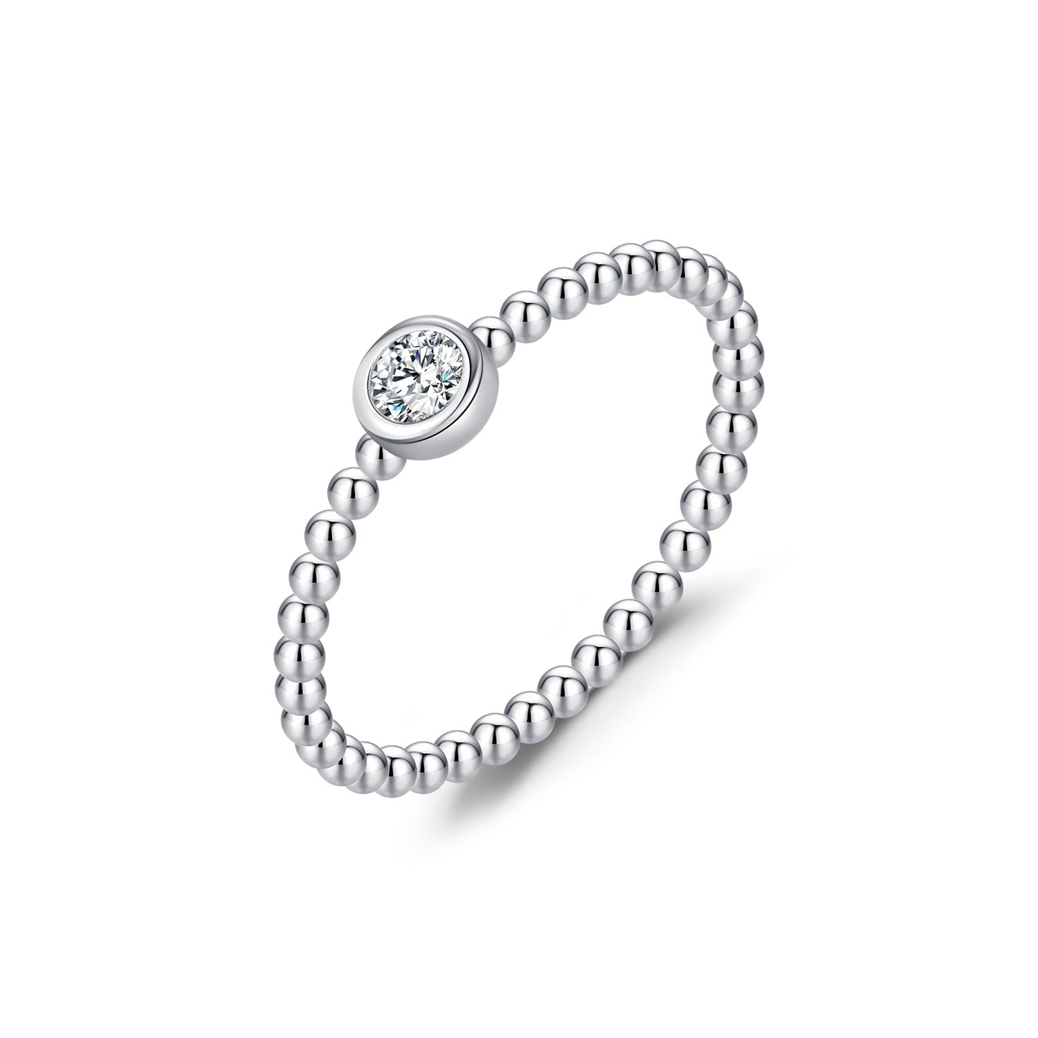 Wholesale  diamond s925 sterling silver fashion luxury diamond ring