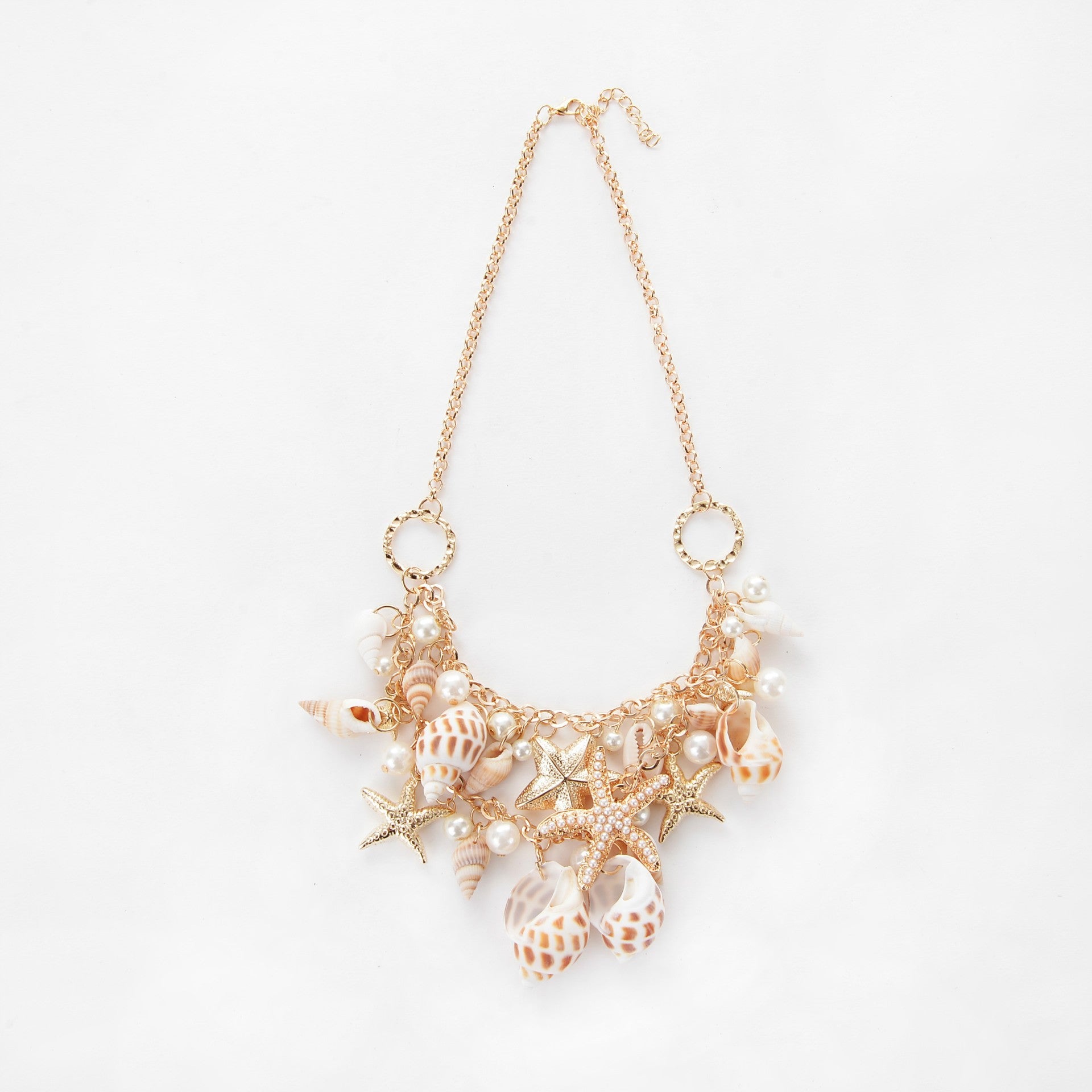 Wholesale Conch Starfish Shell Necklace Long Necklaces Choker Necklaces ACC-NE-Aya003