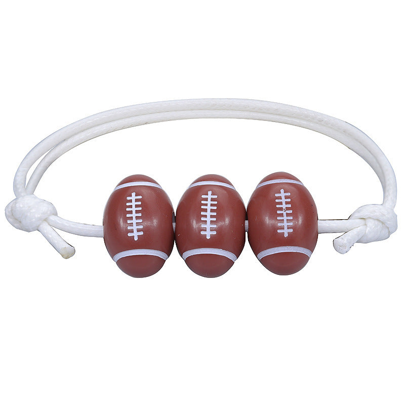 Wholesale Basketball Football Bracelet