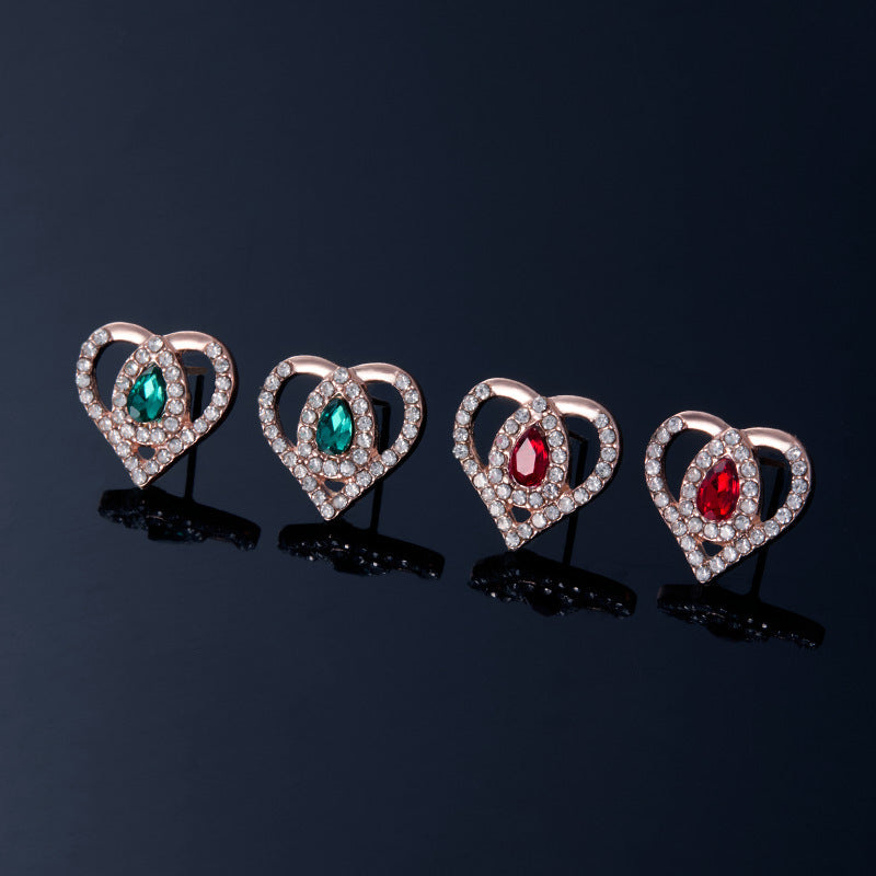 Wholesale Luxury and high sense of love earrings