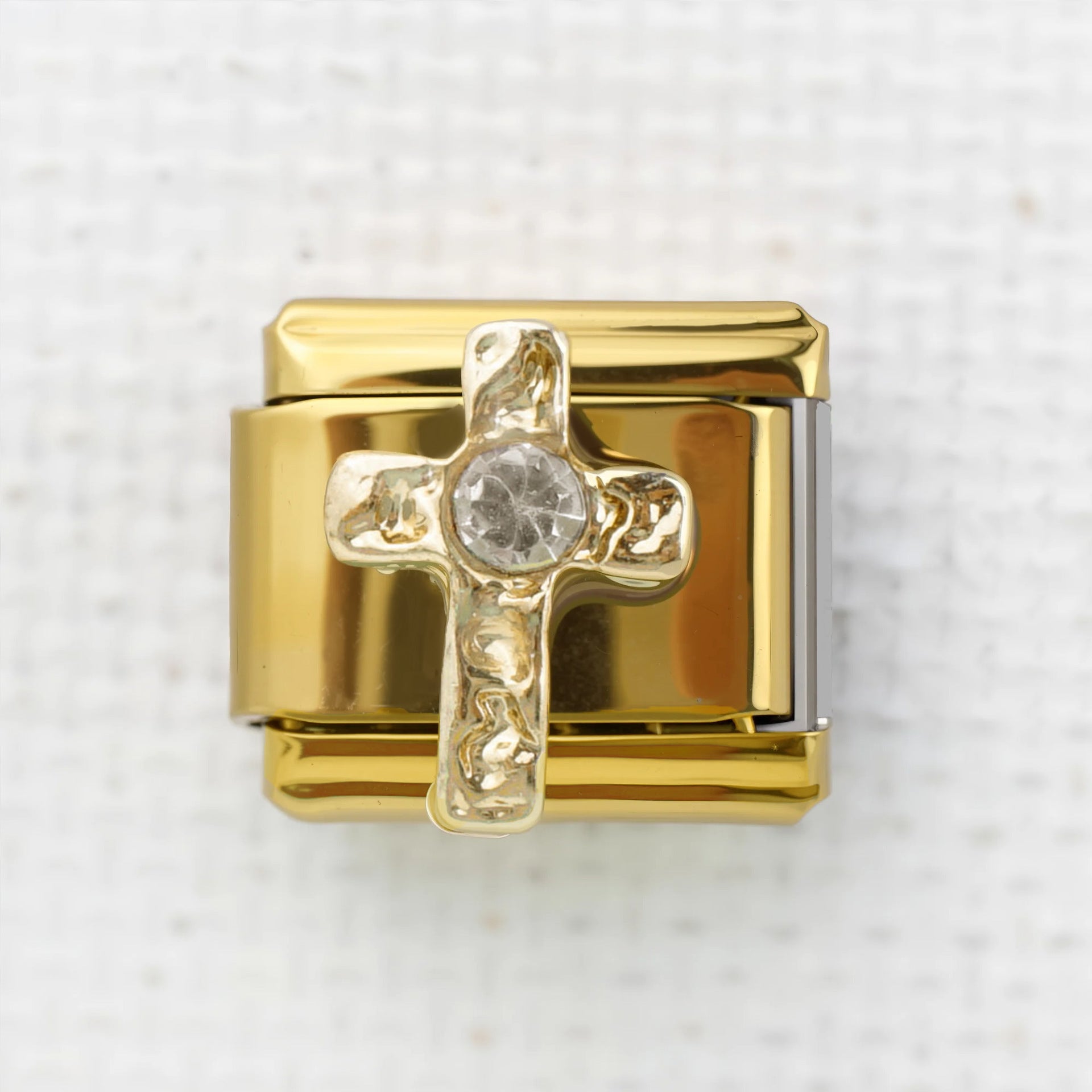 Wholesale 5pcs Italian Charm Bracelet 9mm DIY Splicing Perfume Bottle Bear Stainless Steel Composable Bracelet