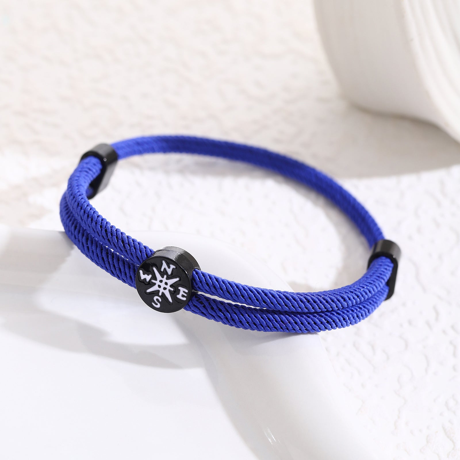 Großhandel Abschlusssaison Inspirierende Kompassgewebe Seilseilarmband