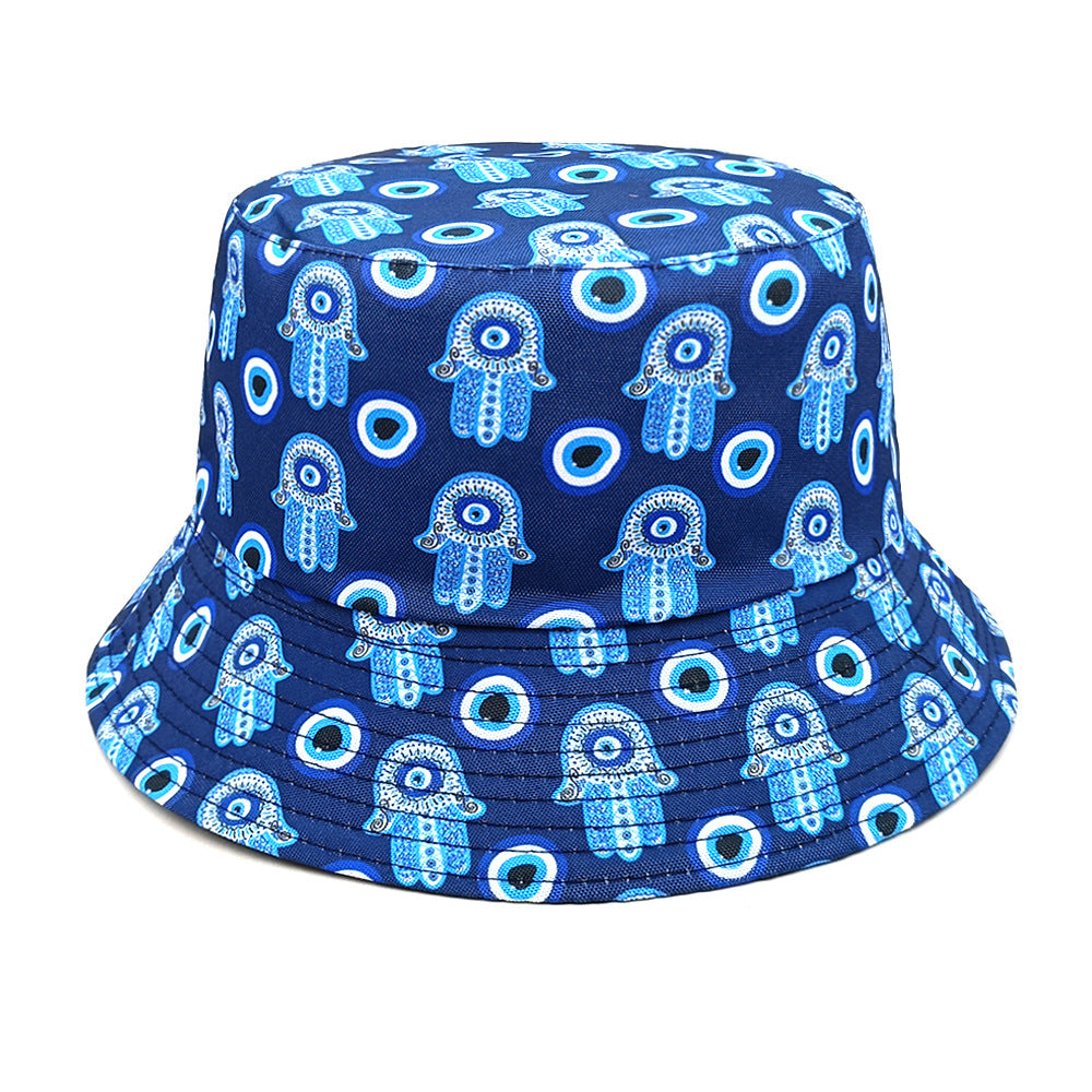 Wholesale Devil Eyes Padima Palm Bucket Hat ACC-HT-ShunM003