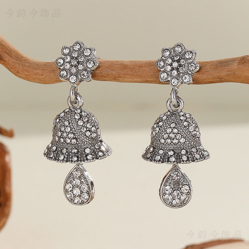 Wholesale  Bohemian Middle East Indian Heart-shaped Earrings