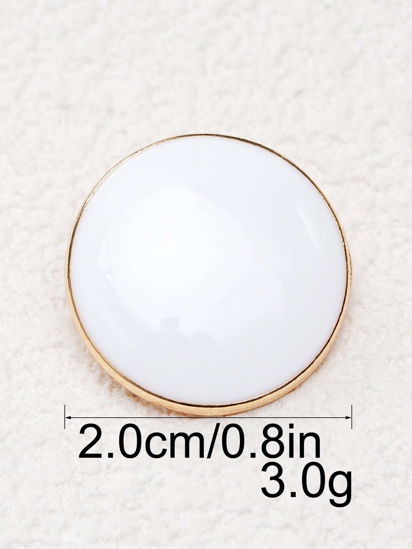 Wholesale 10pcs Metal marble-patterned cufflinks