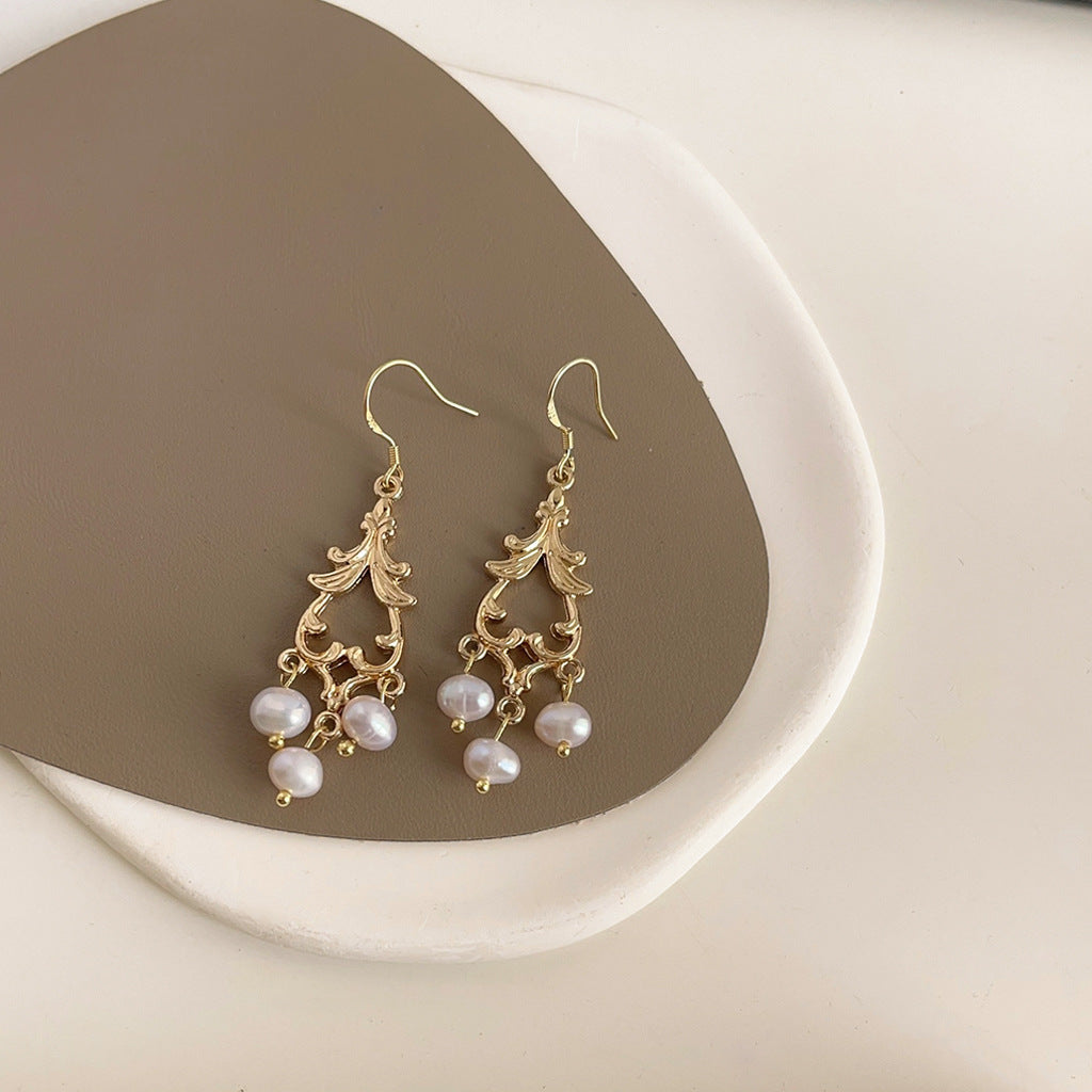 Wholesale Vintage Emerald Zircon Earrings