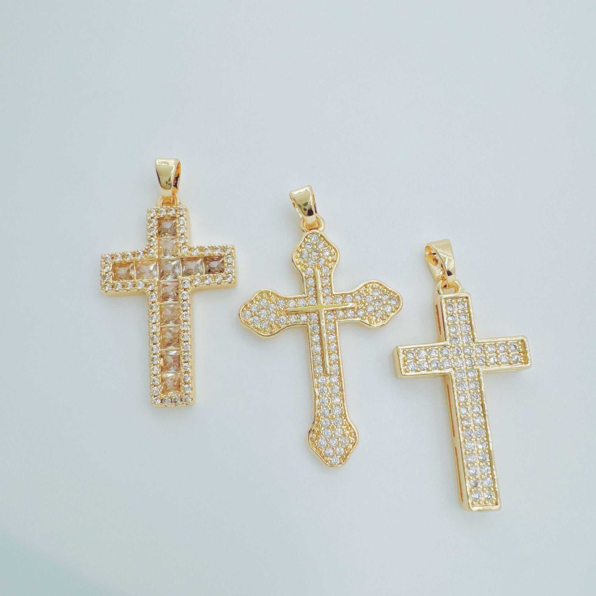Wholesale Gold-Plated Copper Pendant with Zircon,  Bag Charm for Women