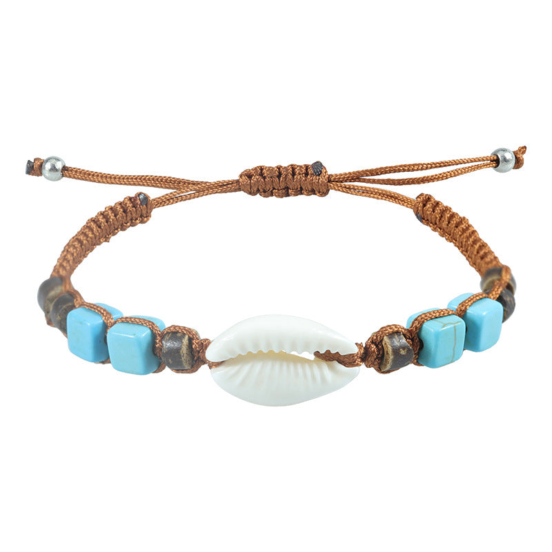 Wholesale  retro shell turquoise bracelet