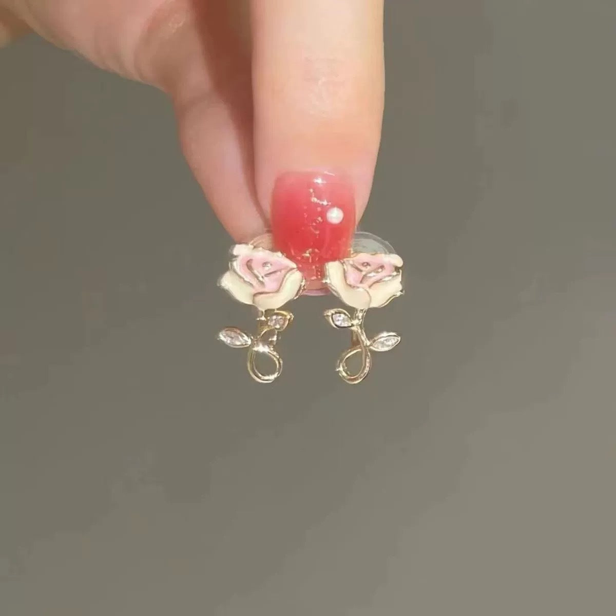 Wholesale  flower small ear clip  earrings
