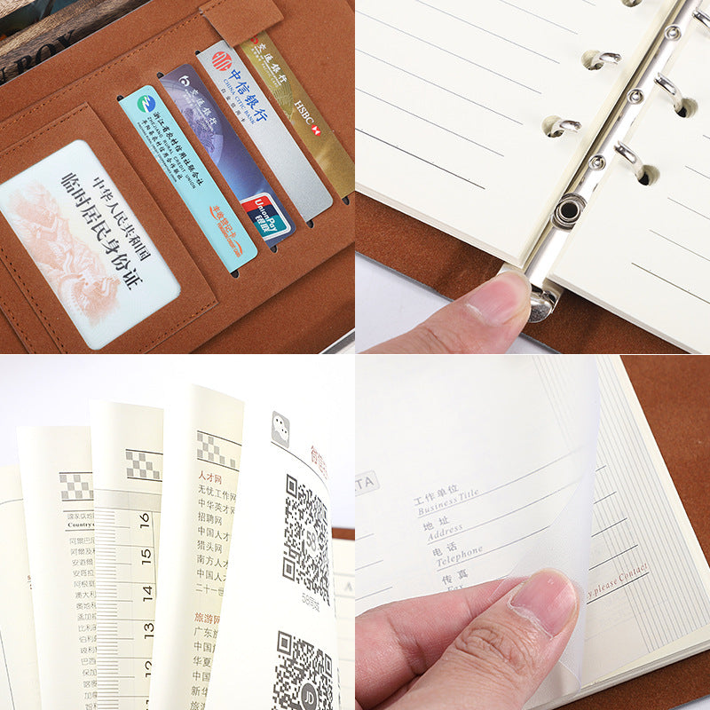 Wholesale soft copy notebook A5 business notepad