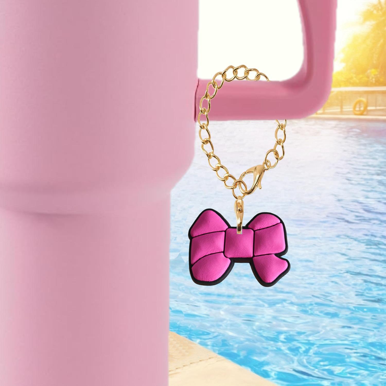 Wholesale Bow Crown Soft Rubber Hanging Chain Cup Accessories Chain ACC-CA-XieJi001