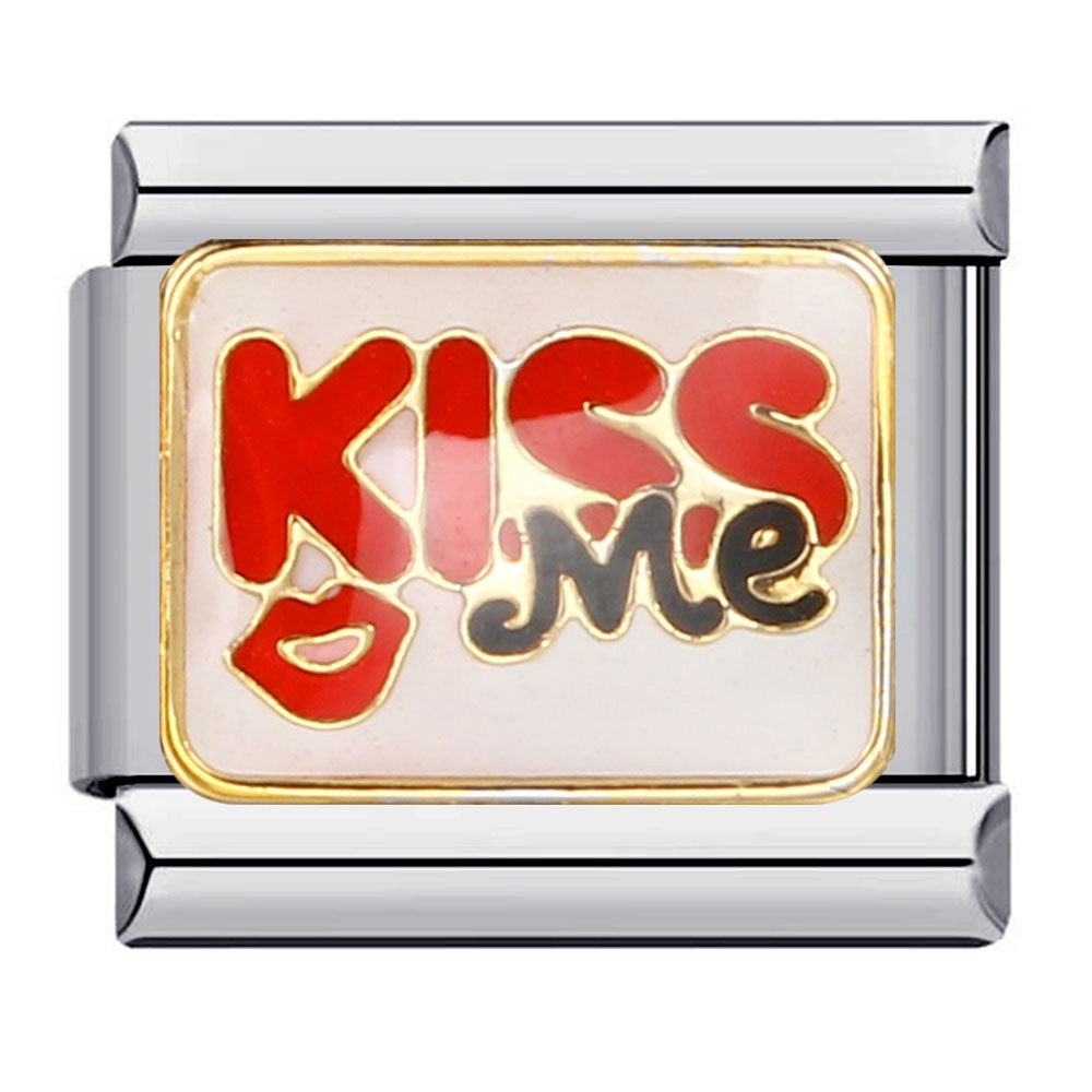 Wholesale 5pcs Italian Charm Bracelet 9mm DIY Splicing Cute Creative Stainless Steel Composable Bracelet