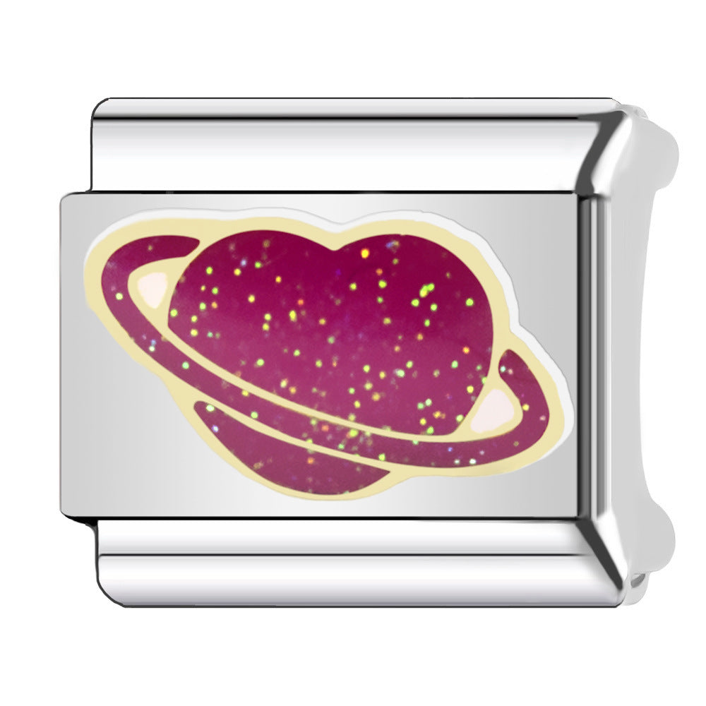 Wholesale Italian Charm Bracelet 9mm DIY  Spliced Strap  Creative Stainless Steel Composable Bracelet