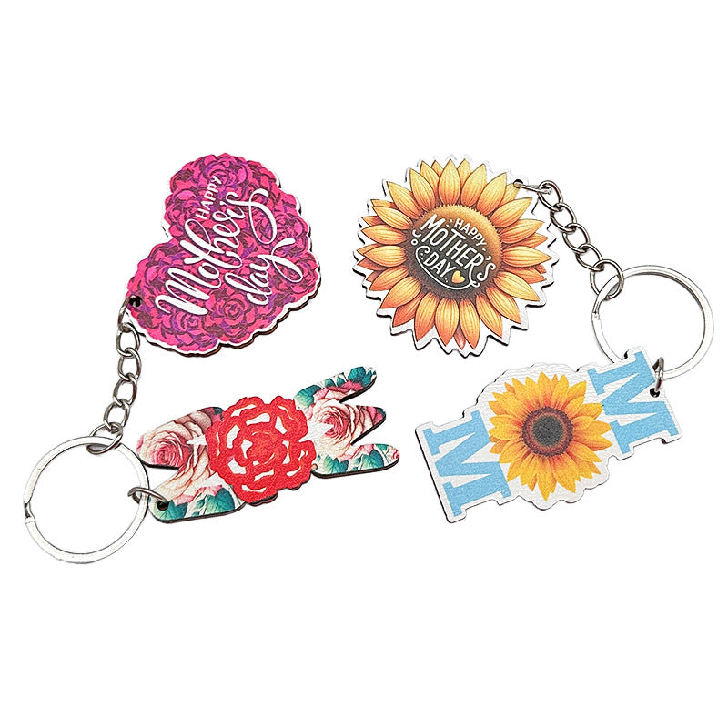 Wholesale Mother's Day Love MAMA Keychain Creative Keychain ACC-KC-TuoYi004