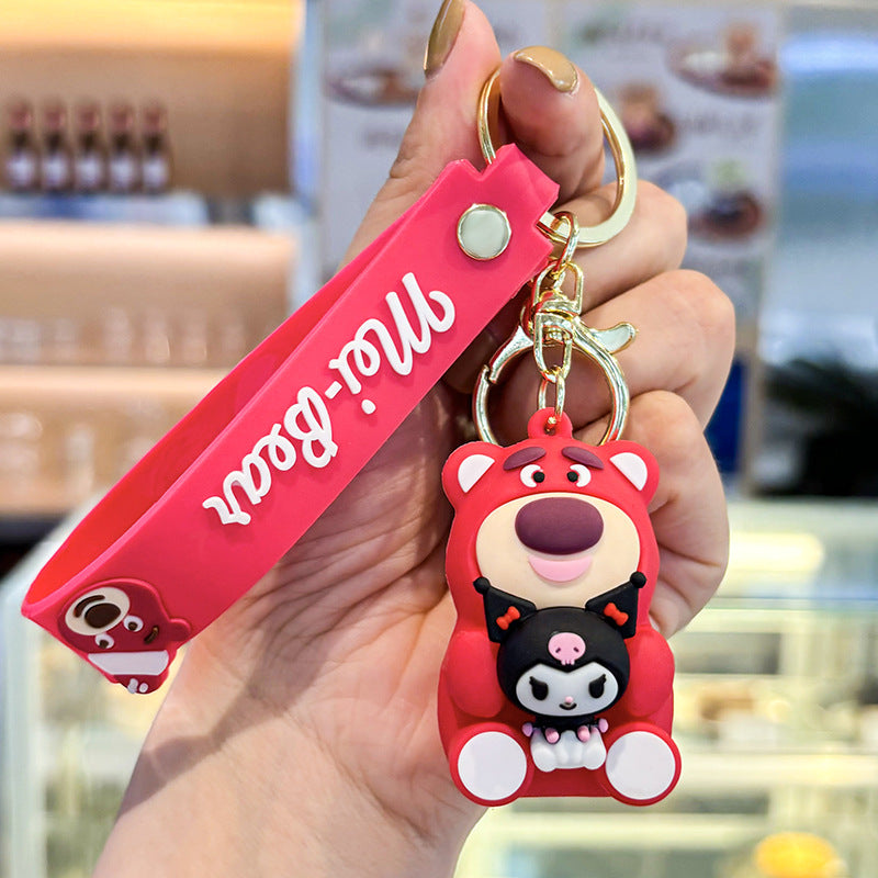 Wholesale Creative Cartoon Cute Doll Keychain ACCVIP-KC-RongX001