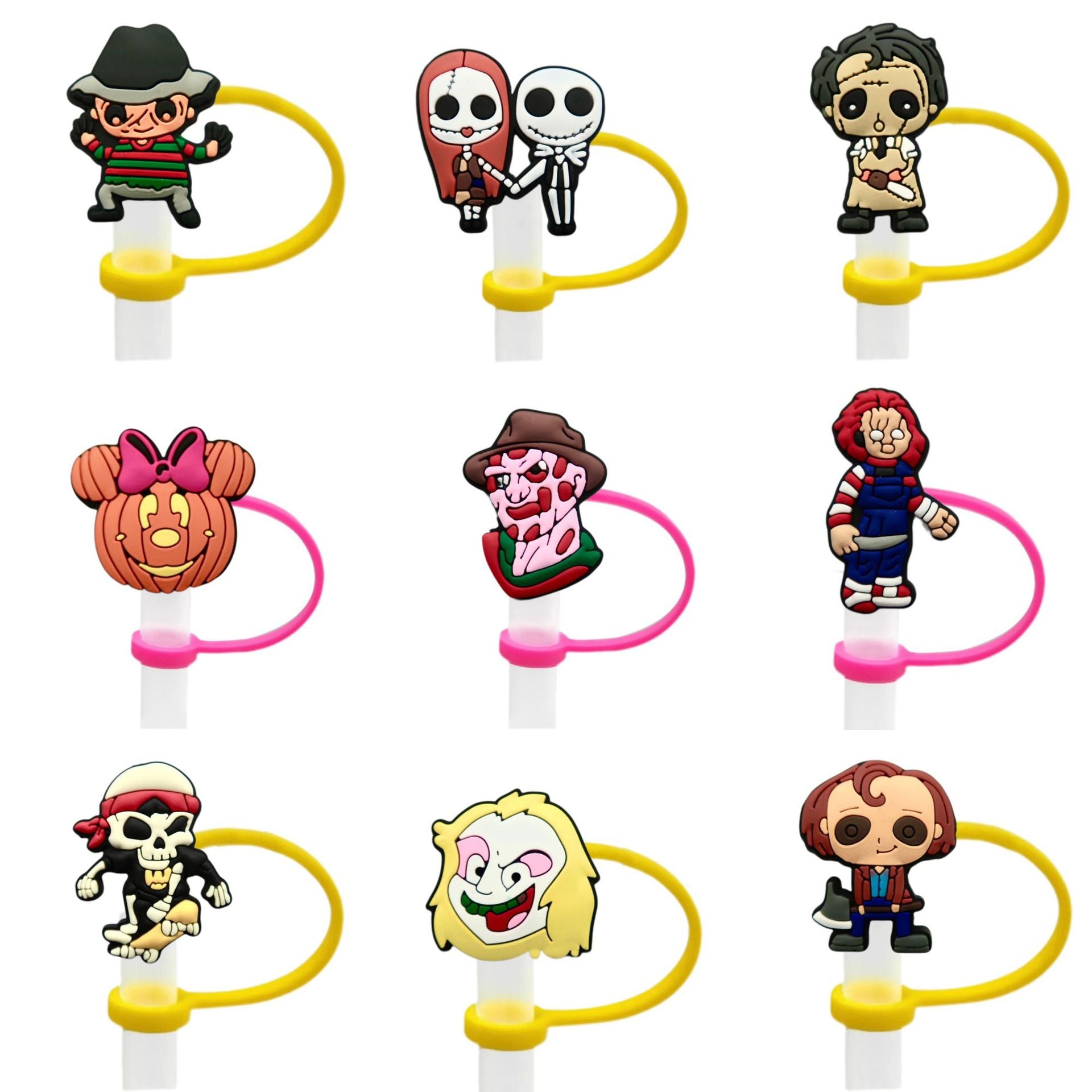 Wholesale 10pcs  Silicone  Straw Cover Straw Tube Cap