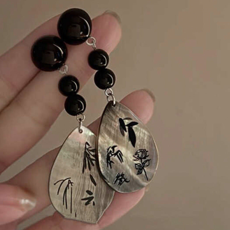 Wholesale Gold Plated Chinese Style Earrings with Bamboo Design,  Fashion Accessory for Resale