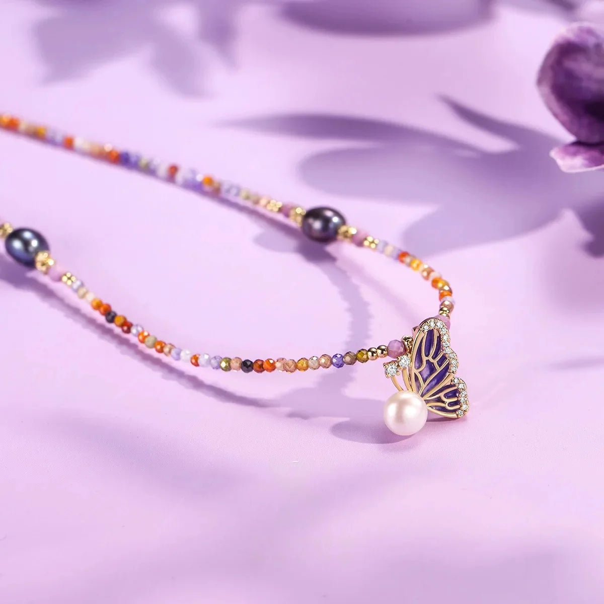 Wholesale Oil Painting Style Pendant Necklace