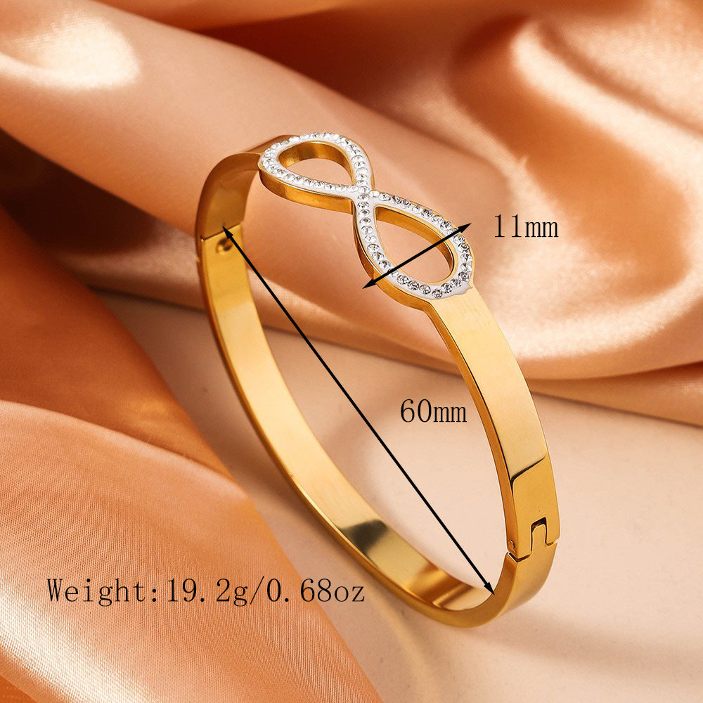 Wholesale New Style Titanium Steel Bracelet  ACC-BT-Ruif014