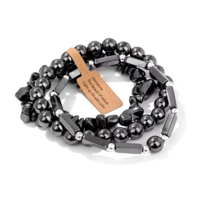 Wholesale Amethyst Square Stone Bracelet