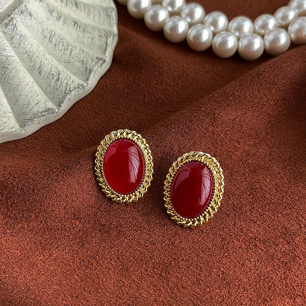 Wholesale Oil Drop Luxury Pearl Earrings