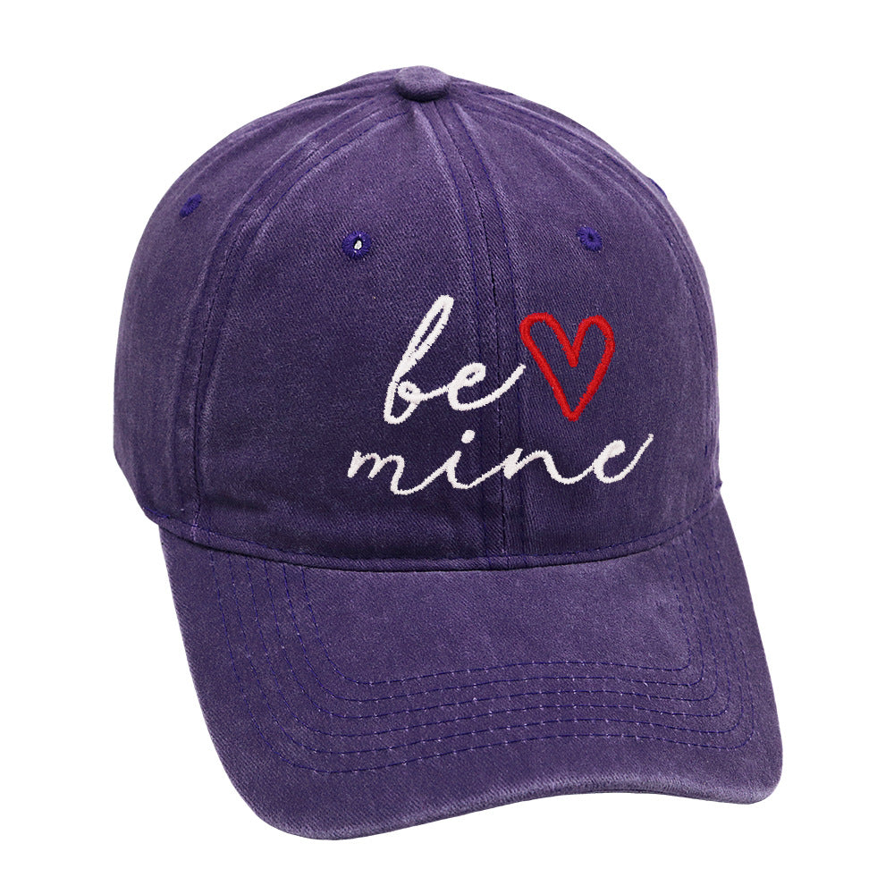 Wholesale Valentine's Day Embroidered Couple Baseball Caps