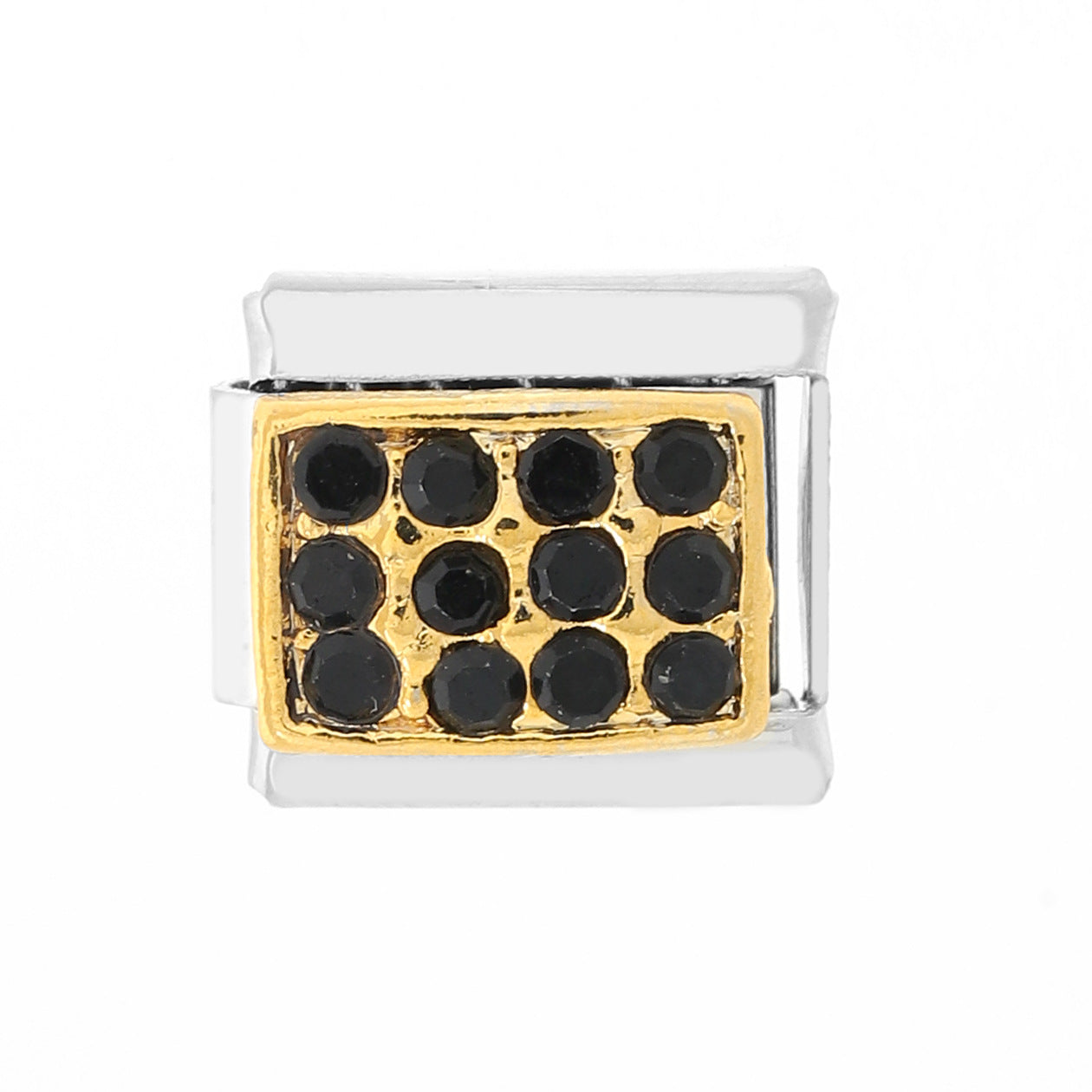 Wholesale 5pcs Italian Charm Bracelet Charm Module Stainless Steel Mother's Day Bracelet 9mm DIY Pattern Free Stitching Detachable Composable Bracelet ACC-BT-XY003