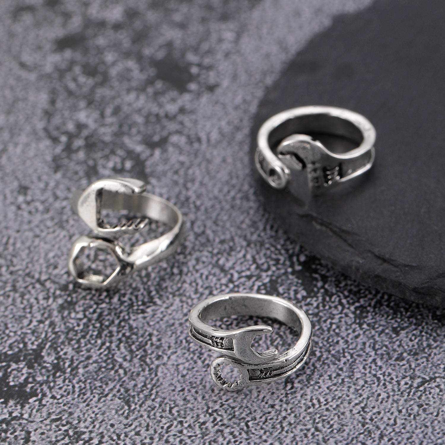 Wholesale Wrench Retro All-match Ring