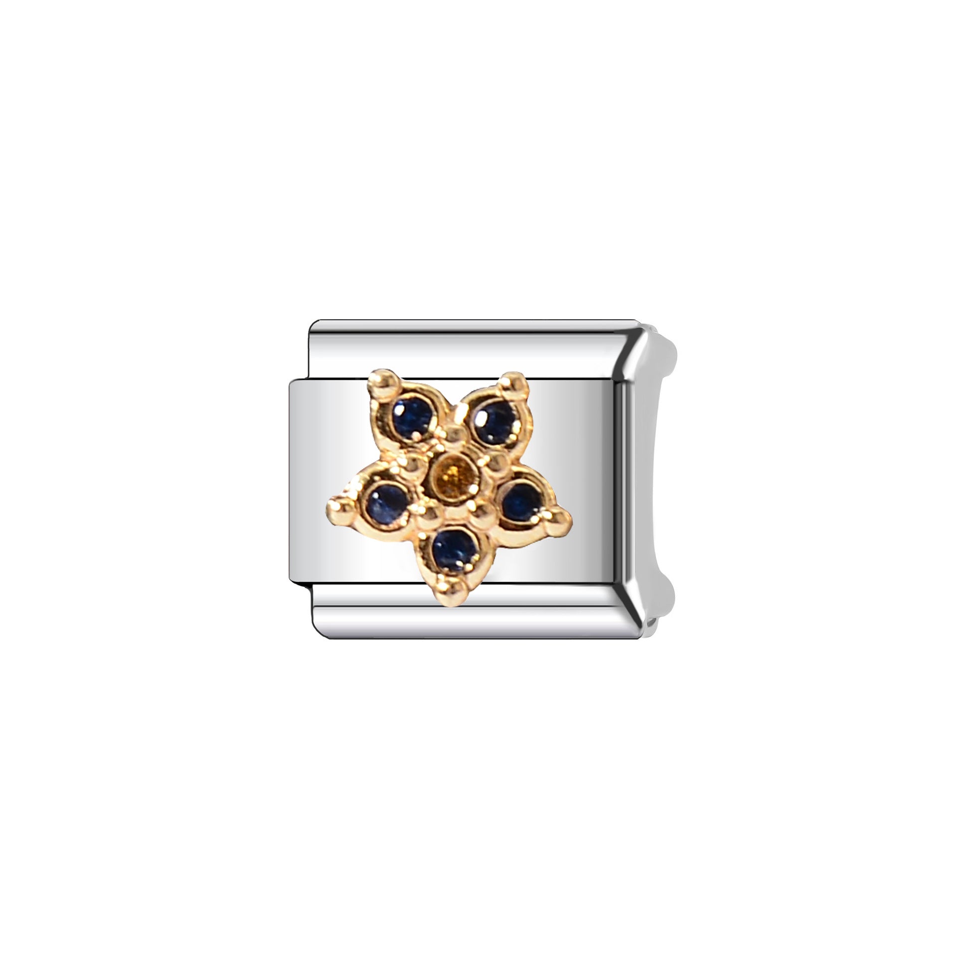 Wholesale Italian Charm Bracelet 9mm DIY Splicing Plant Cute Stainless Steel Composable Bracelet