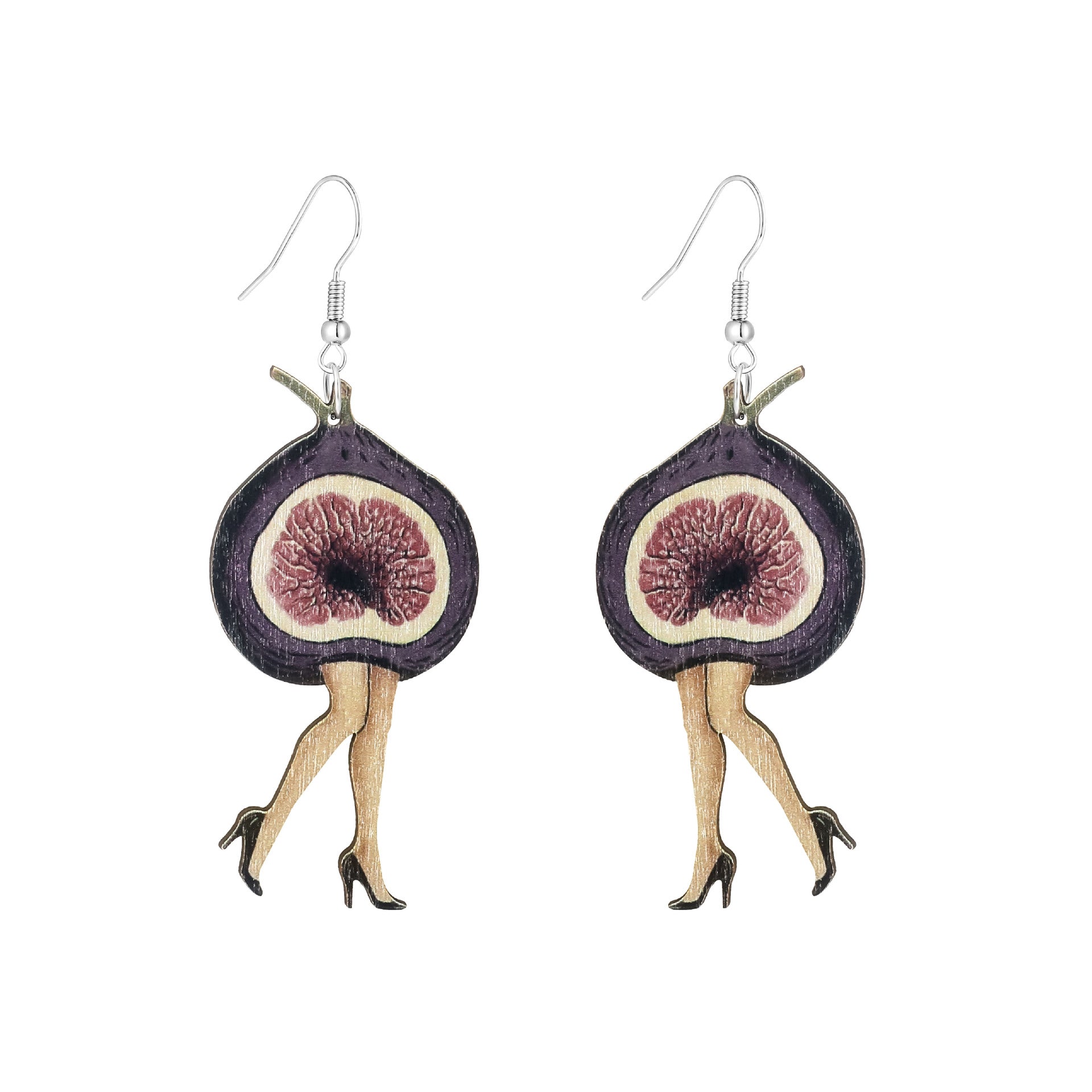 Wholesale Love cross geometric earrings