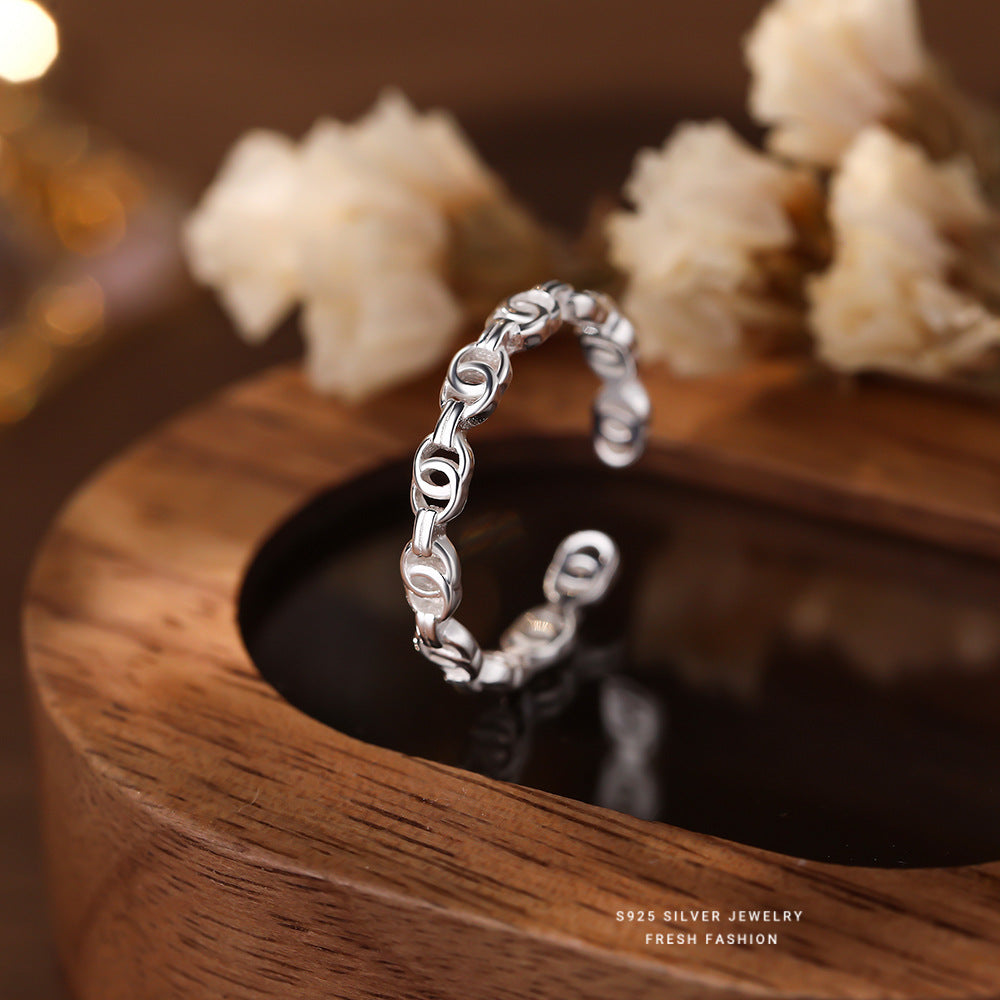 Wholesale S925 sterling silver open ring