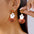 Wholesale Halloween Ghost Face Pumpkin Candy Pendant Earrings