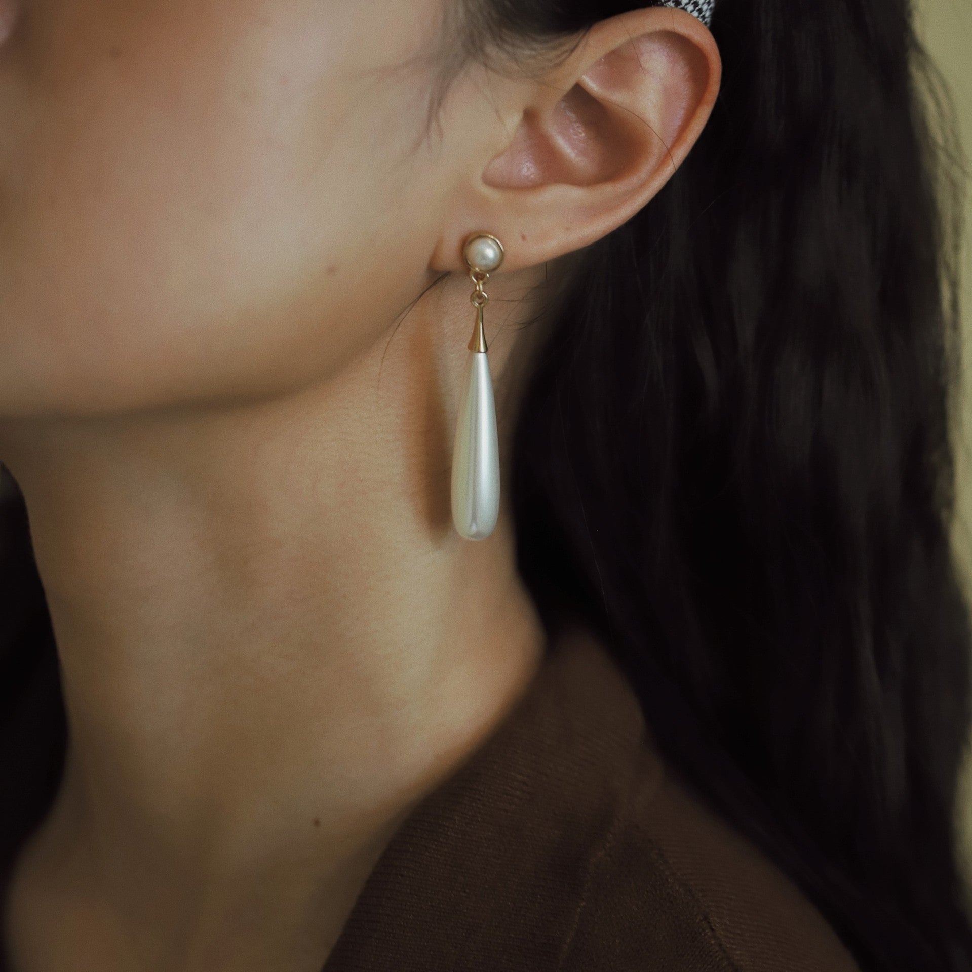 Wholesale Pearl Face Slimming Earrings