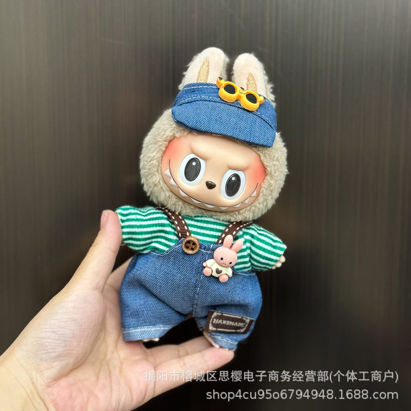 Wholesale Cute cartoon doll clothes set toy