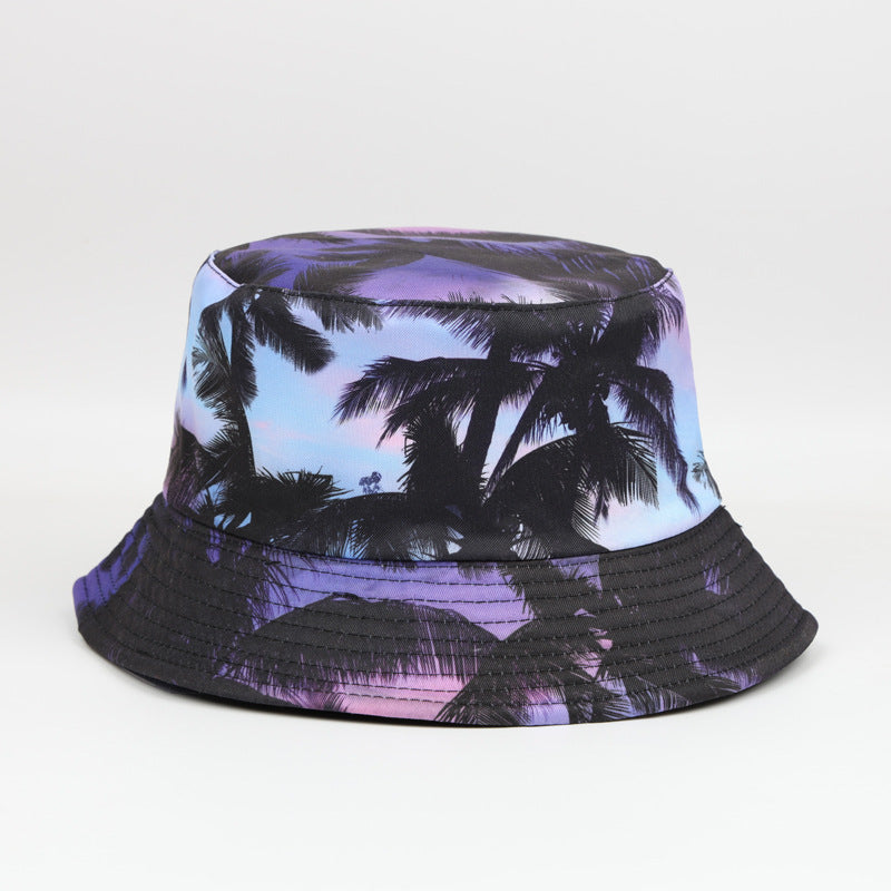 Wholesale  Digital Printed Fisherman Hat Outdoor Bucket Hat