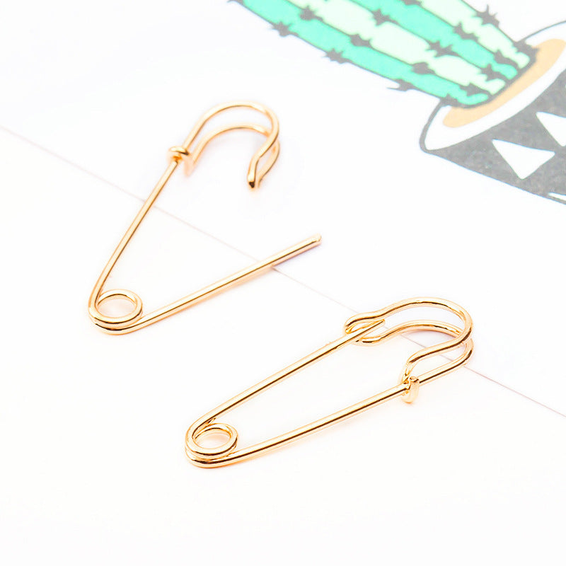 Wholesale Creative Pin Necklace  Clavicle Chain