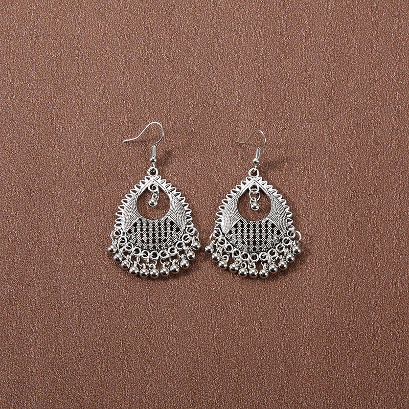 Wholesale Retro Tassel Long Earrings Ethnic Style Earrings ACC-ES-Gumi007