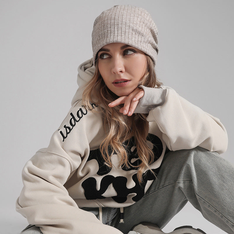 Wholesale Knitted Pile Hat Round Face Cap Hat Beanie ACC-HT-ChangHua001