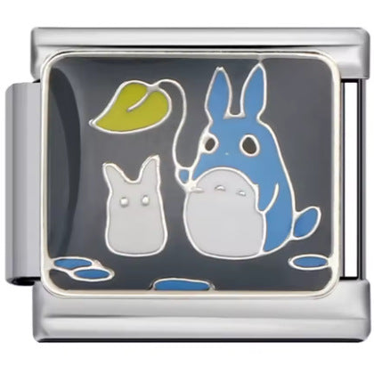 Wholesale Italian Charm Bracelet 9mm DIY Splicing Removable Color Cat Stainless Steel Composable Bracelet