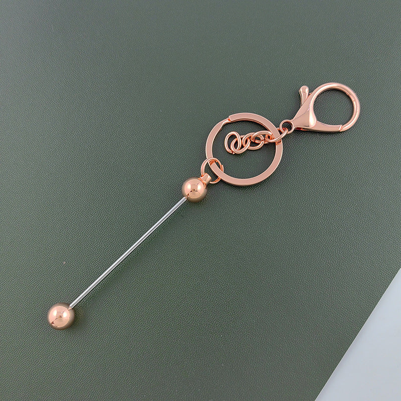 Wholesale Metal DIY Beadable Keychain Bar