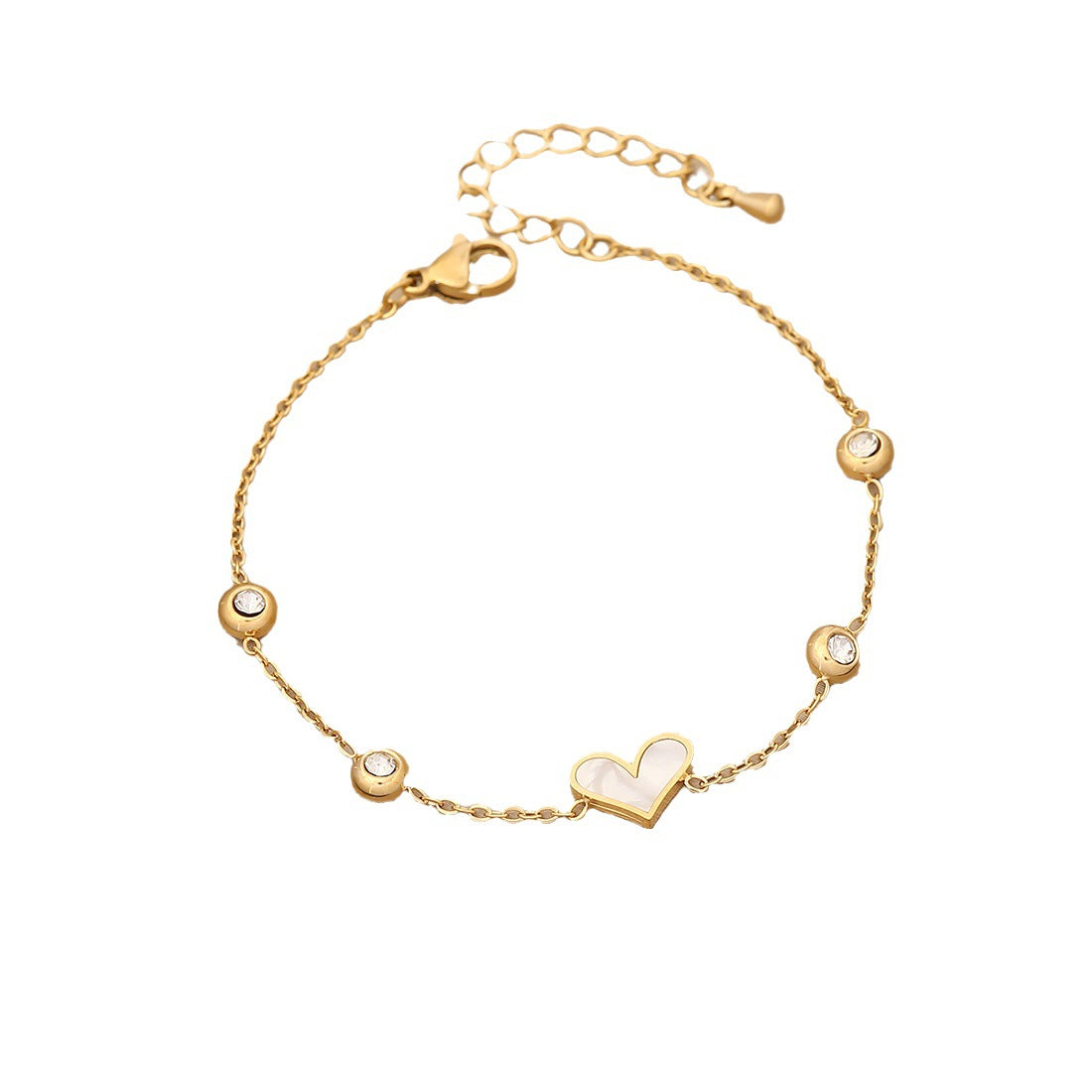 Wholesale Light Luxury Bracelet Butterfly Love Stainless Steel Bracelets ACC-BT-BingMeng001