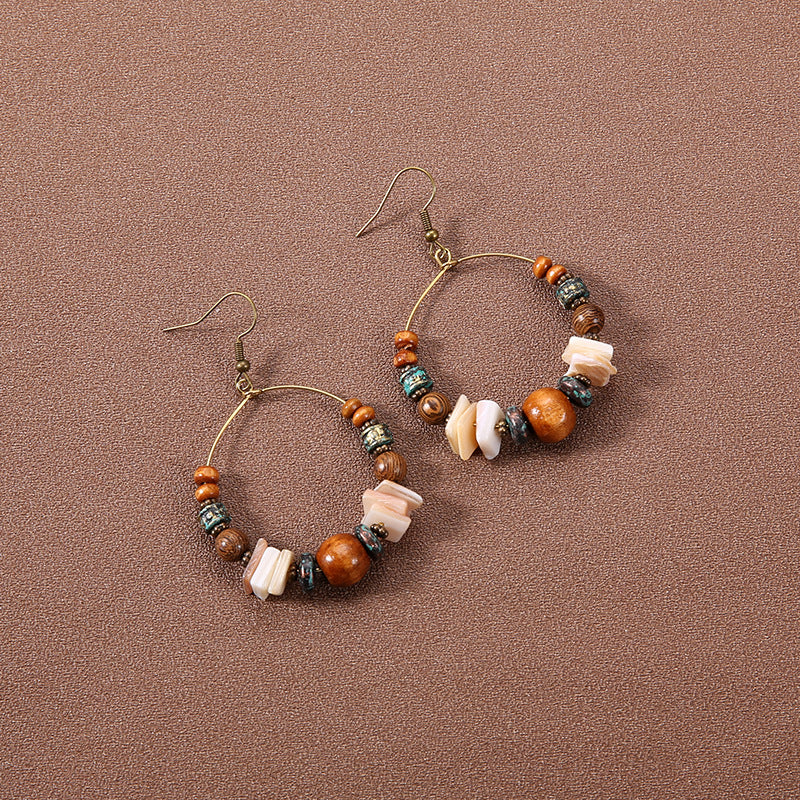 Wholesale Vintage Earrings Bohemian Long Tassel Earrings ACC-ES-Gumi003