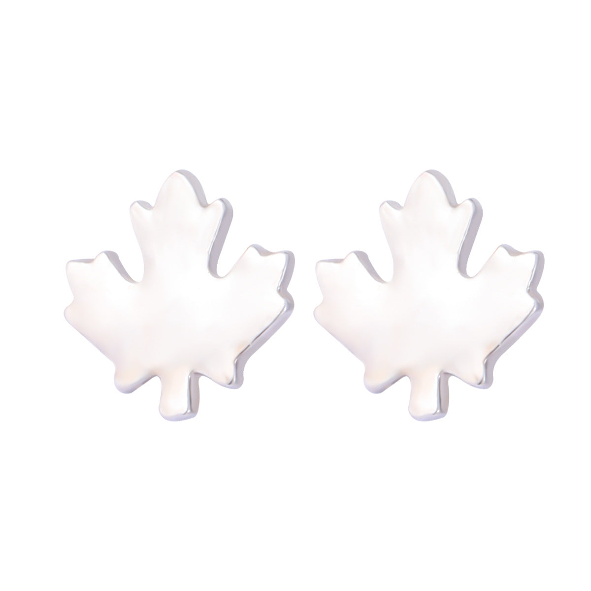 Wholesale 10pcs Canadian National Day flag pattern earrings