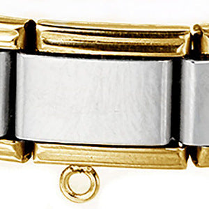 Wholesale Italian Module Bracelet Block Elastic ing Titanium Steel Strap Italian Charm