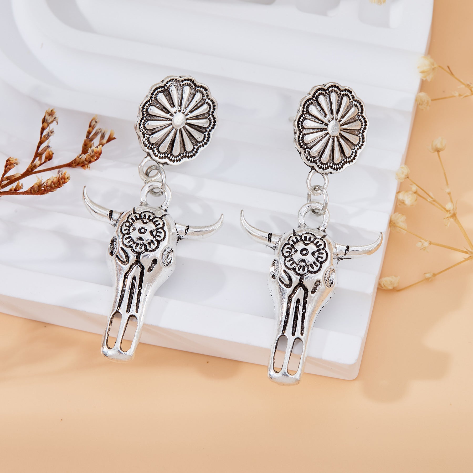 Wholesale Bohemian Retro Earrings Zinc Alloy Everyday Jewelry Accessory