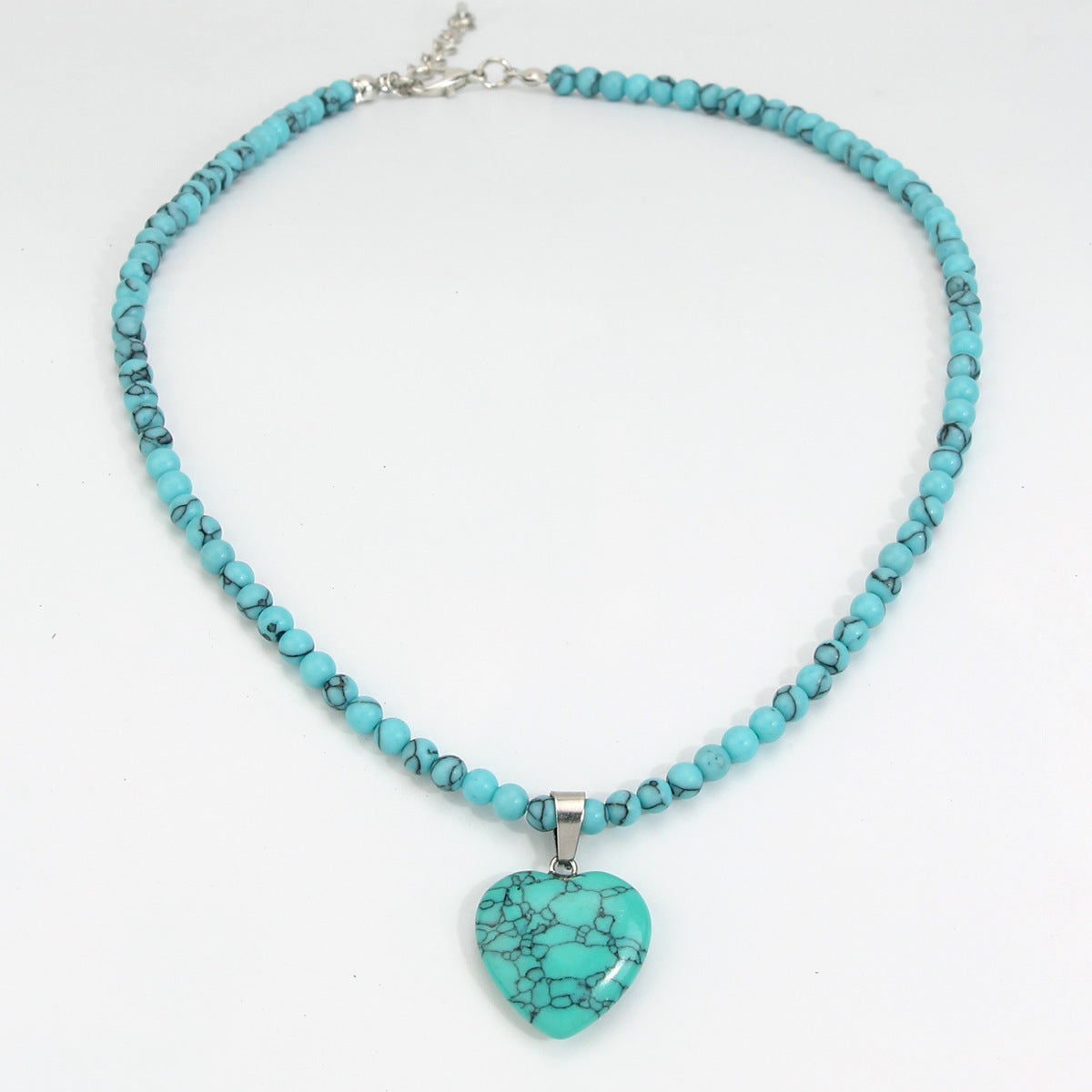 Wholesale Luxury Turquoise Beaded Clavicle Necklace