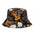 Wholesale  printing fisherman hat graffiti  double-sided basin hat tide