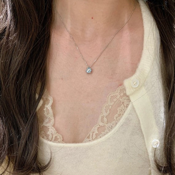 Wholesale  sugar cube diamond necklace